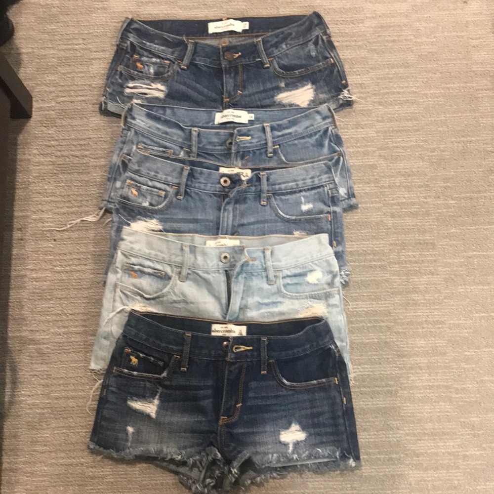 Abercrombie Lot of girls size 14 denim shirts